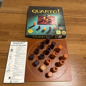 Vintage "Quarto" Game by The American Trading Company - 1993 Ed -